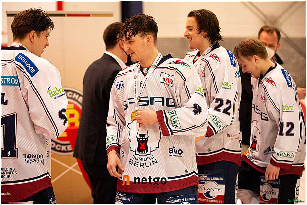 U20- DNL; Koelner Junghaie- Eisbaeren Juniors Berlin; Koeln, 27.03.2022